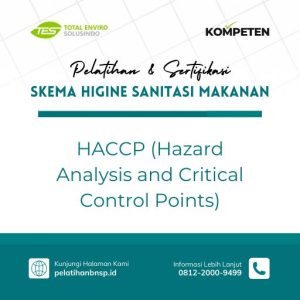 Pelatihan dan Sertifikasi HACCP (Hazard Analysis and Critical Control Points)