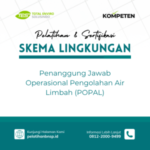 Penanggung Jawab Operasional Pengolahan Air Limbah (POPAL)