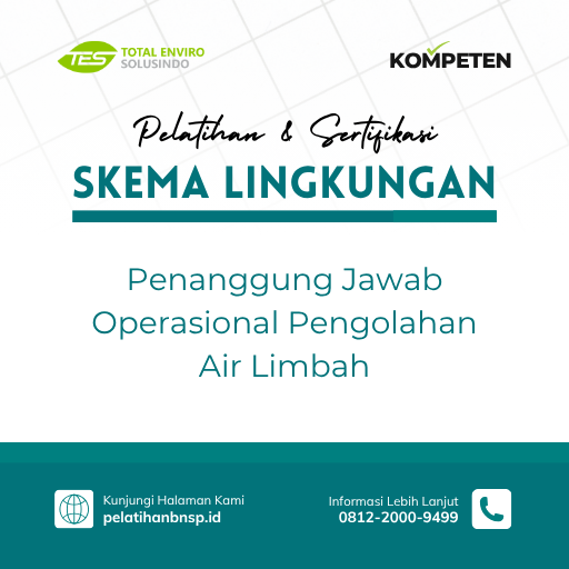 Penanggung Jawab Operasional Pengolahan Air Limbah